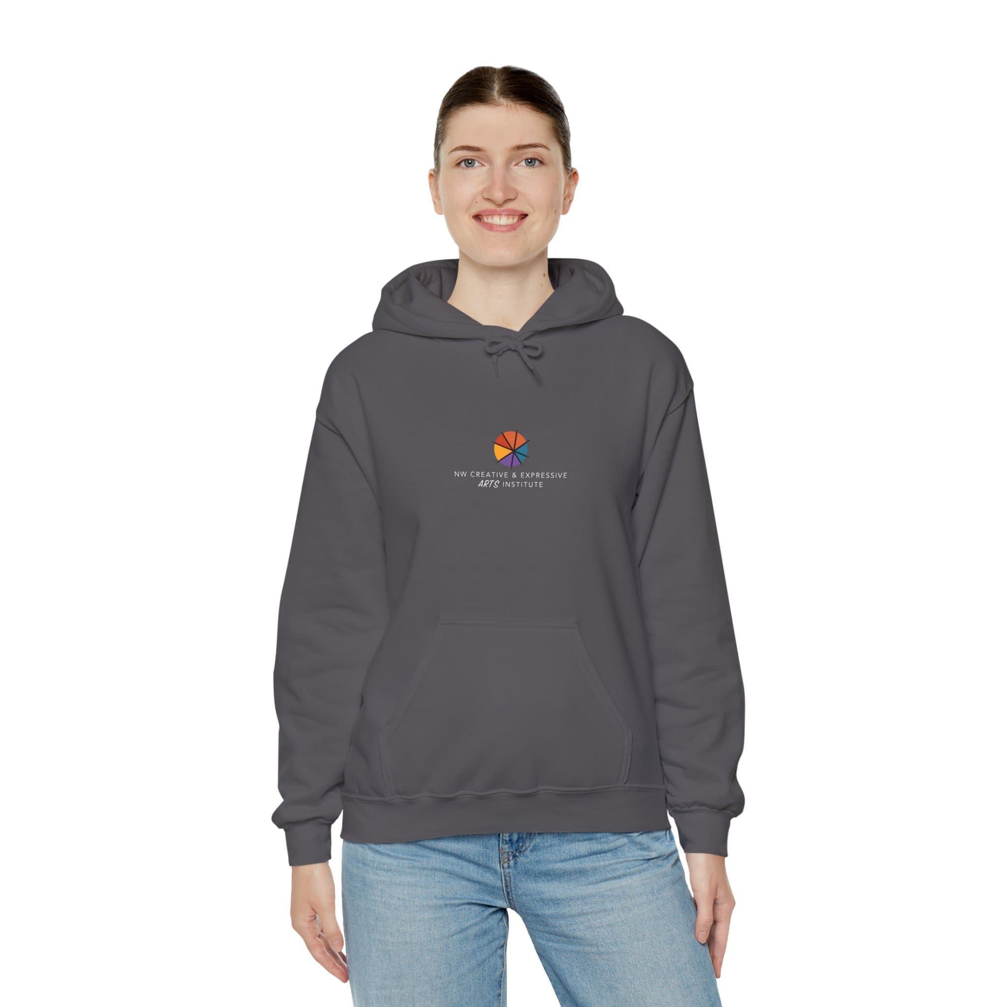 “Art Nourishes Children” Hooded Sweatshirt - Image 8