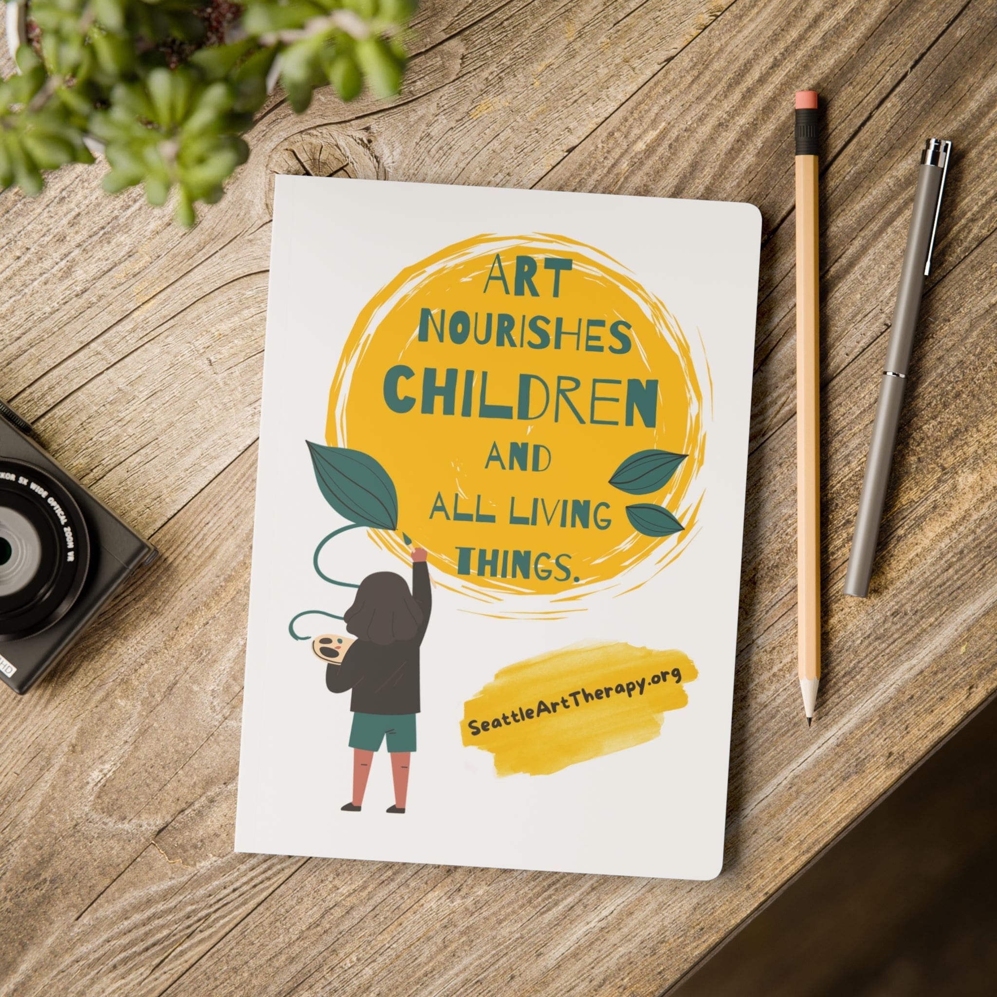 “Art Nourishes Children” Softcover Journal - Image 8