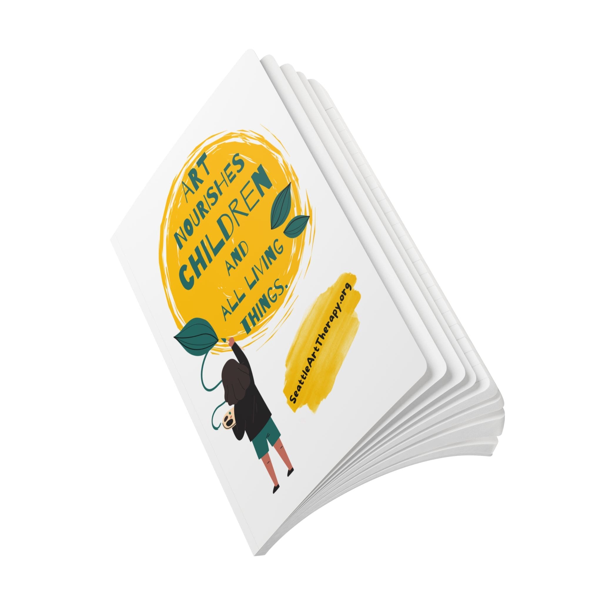 “Art Nourishes Children” Softcover Journal - Image 7