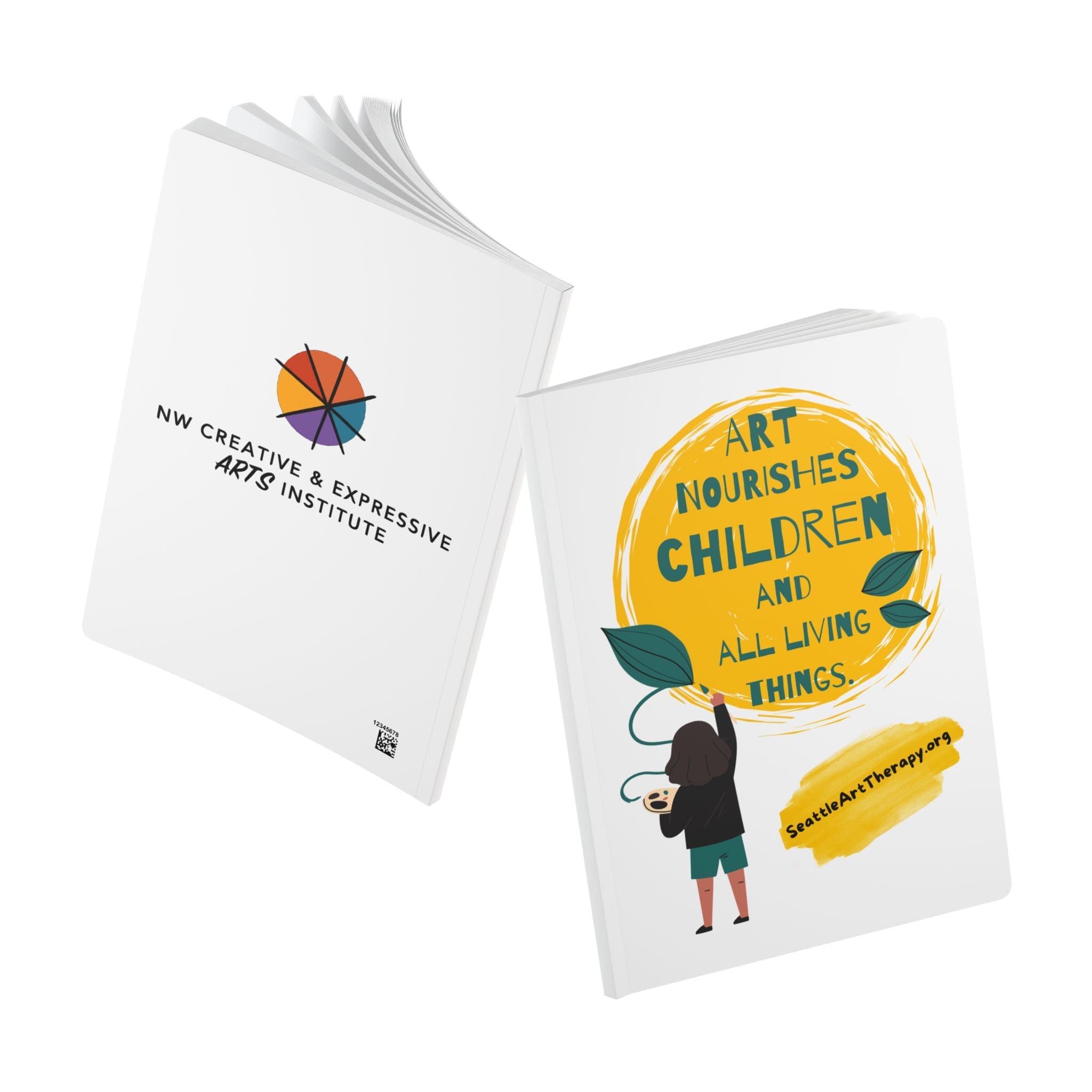 “Art Nourishes Children” Softcover Journal - Image 6
