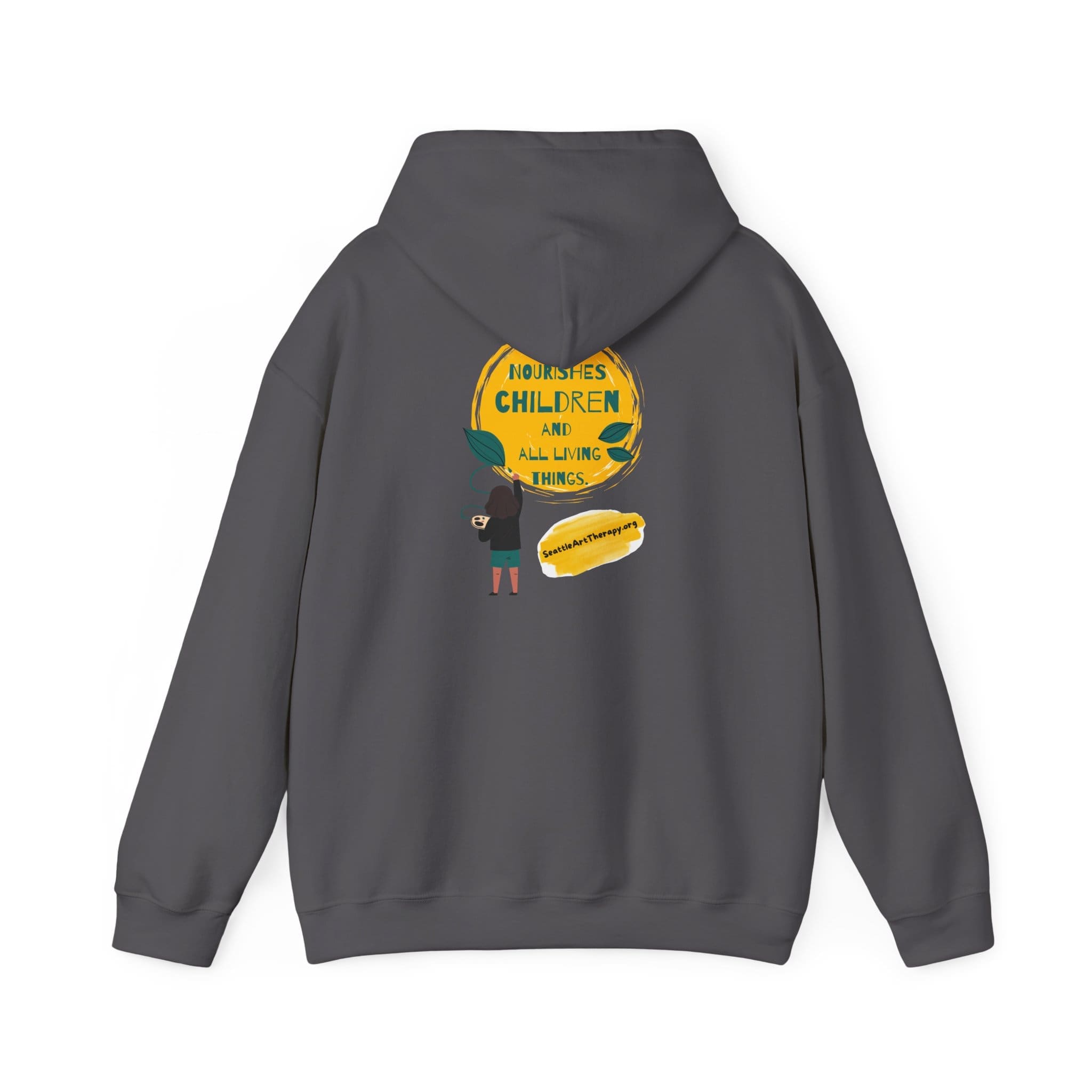 “Art Nourishes Children” Hooded Sweatshirt