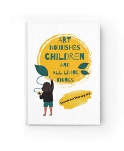 Alternative view of “Art Nourishes Children” Journal - Blank