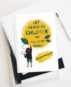 “Art Nourishes Children” Journal - Blank