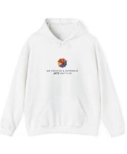Alternative view of “Art Nourishes Children” Hooded Sweatshirt