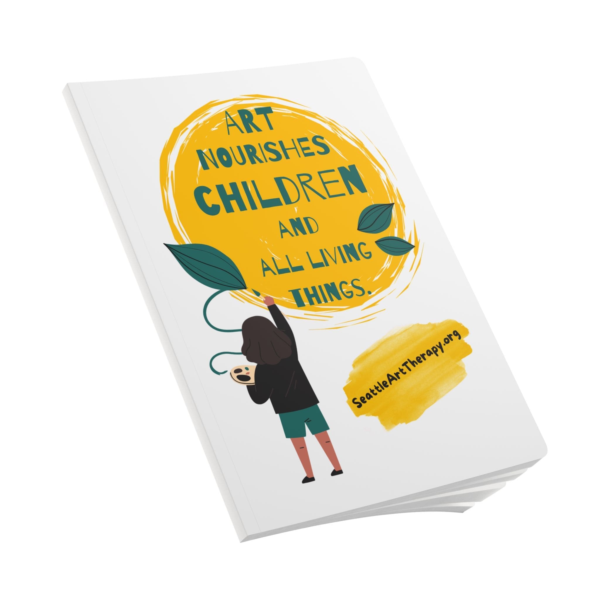 “Art Nourishes Children” Softcover Journal - Image 4