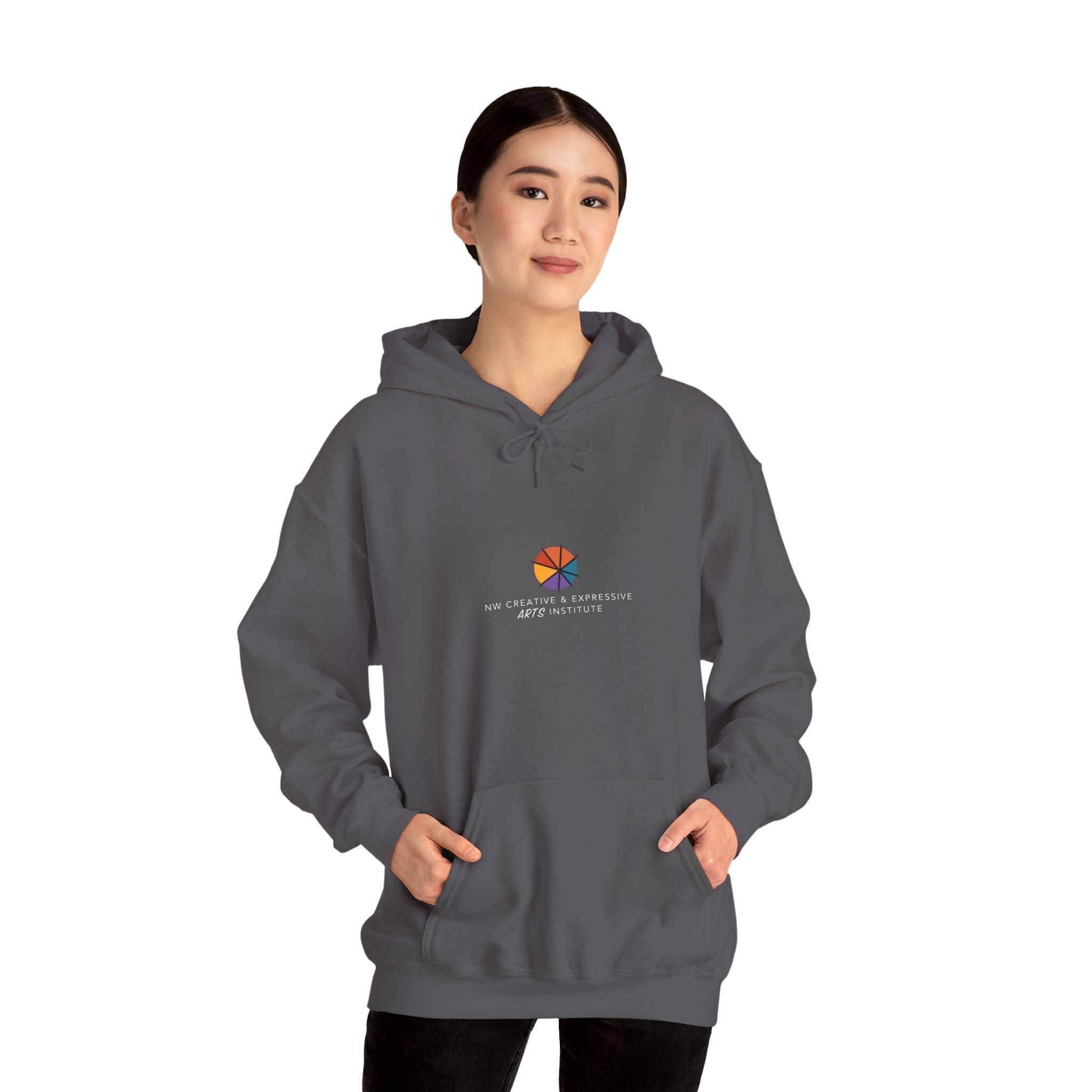 “Art Nourishes Children” Hooded Sweatshirt - Image 6